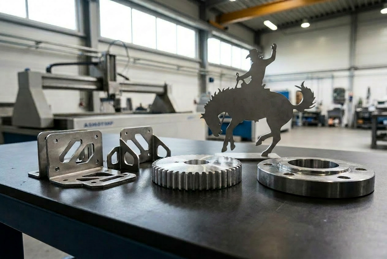 Waterjet cutting precision